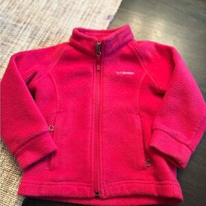 Columbia Vibrant Pink Fleece Jacket